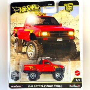 Hot Wheels Premium Car Culture HW OFF ROAD 1987 TOYOTA PICKUP TRUCK 1/5
